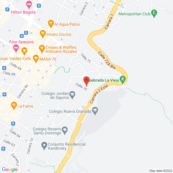 Map of Comercializadora Pac La Sabana S.A.S.