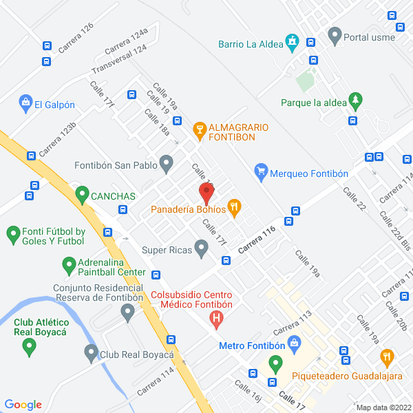 Map of Control Security Systems S.A.S.