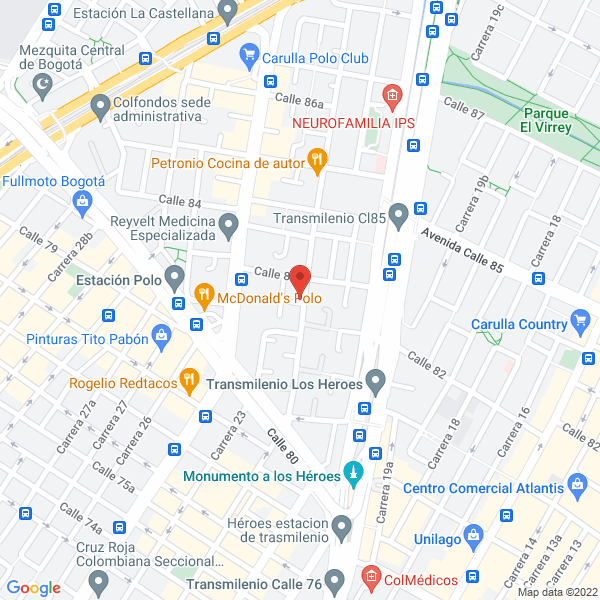 Map of Viana Tour S.A.S.