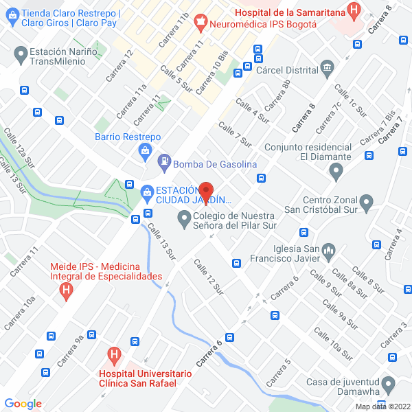 Map of Academia Torre De Babel S.A.S.