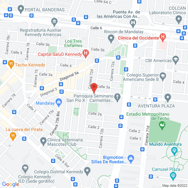 Map of Quality Way S.A.S.