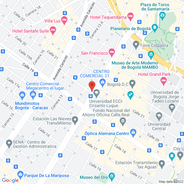 Map of Ferreléctricos Importados Ltda