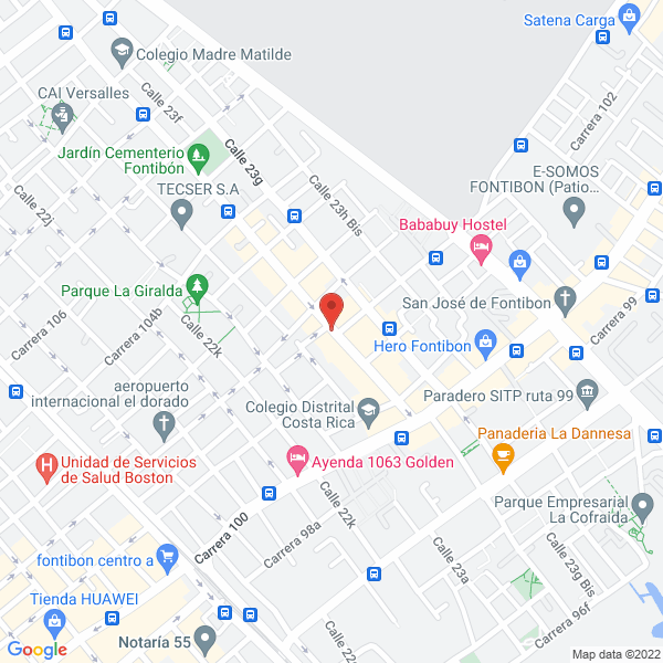 Map of Tours International S.A.S.