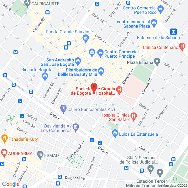 Map of Super Grifos S.A.S.