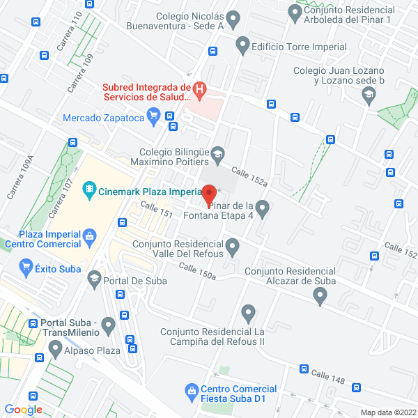 Map of Servi Express Bcmj S.A.S.