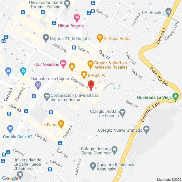 Map of Casmar Electrónica Colombia S.A.S.