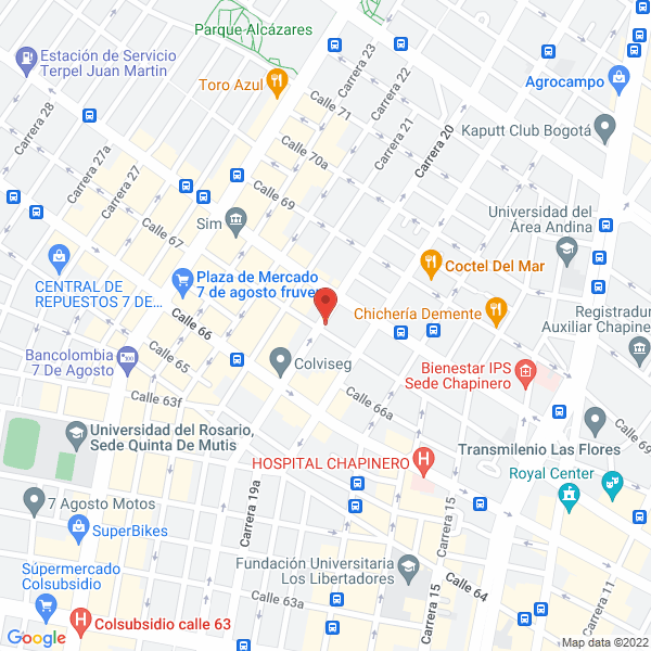 Map of Autos Y Diesel Revolucion Adr S.A.S.