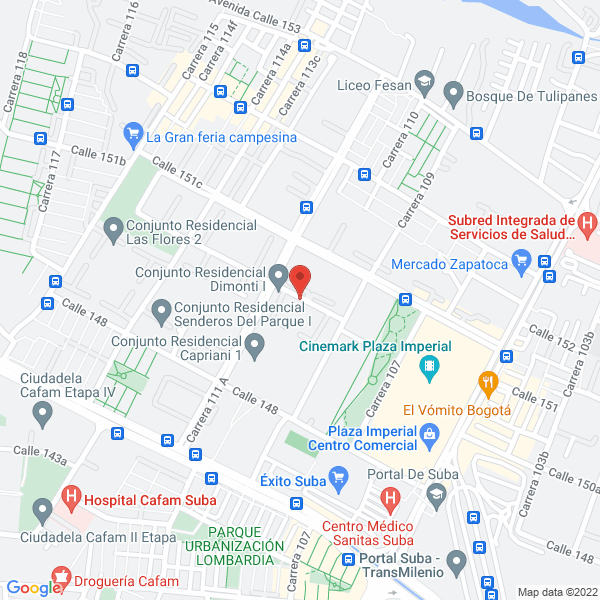 Map of Agencia De Viajes Solos & Solas S.A.S.