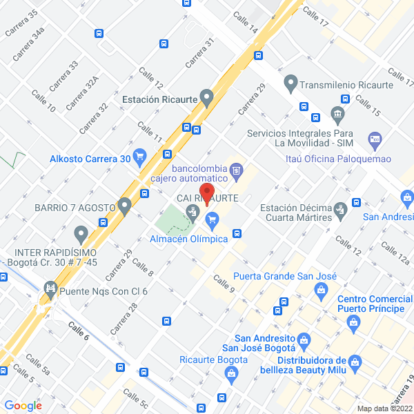 Map of Graficolor Diseño Publicitario S.A.S.