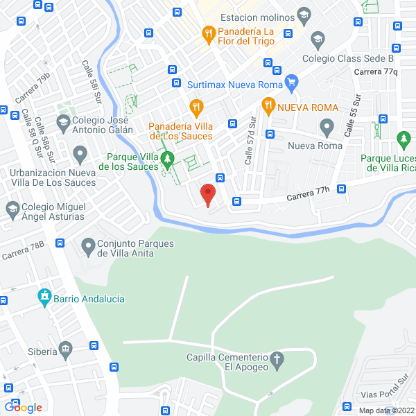 Map of Grupo Empresarial La Ud Electrónica S.A.S.