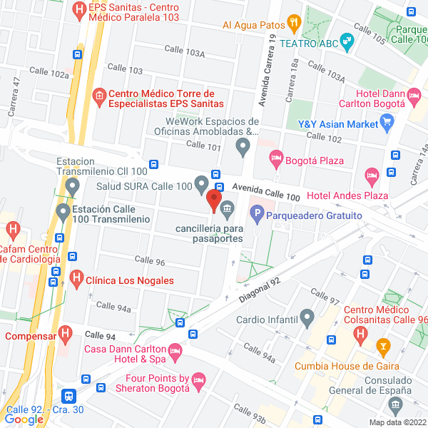 Map of Hi International Studies S.A.S.