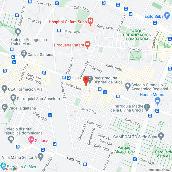 Map of Berni S S.A.S.