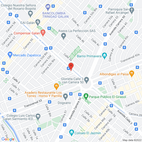 Map of El Gran Vaguett S.A.S.