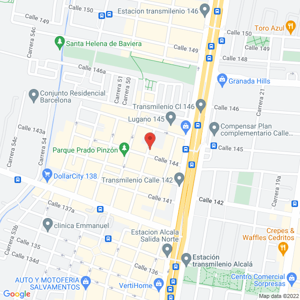 Map of Gpa Global Trading S.A.S.