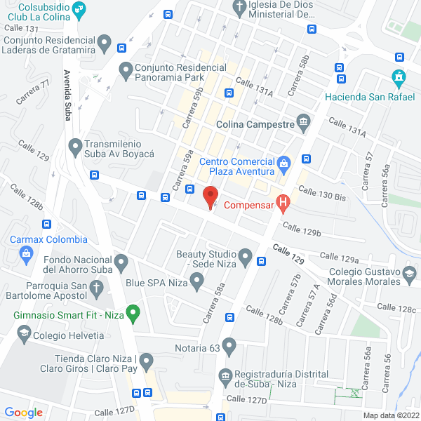 Map of Las Fotos Del Gato S.A.S.