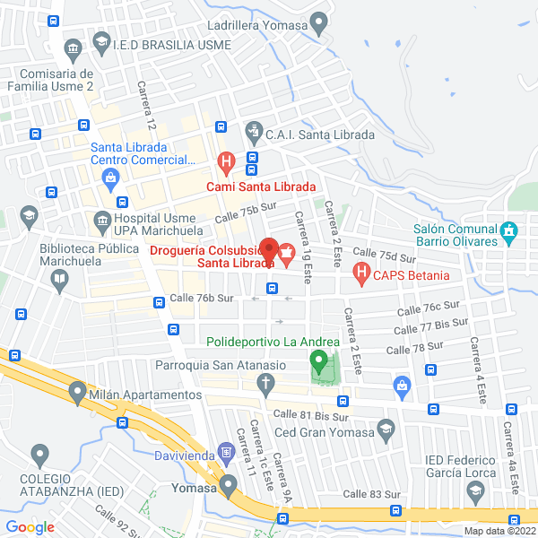 Map of Redes Rodríguez S.A.S.