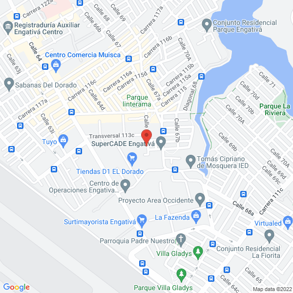 Map of L & P Food Services S.A.S.
