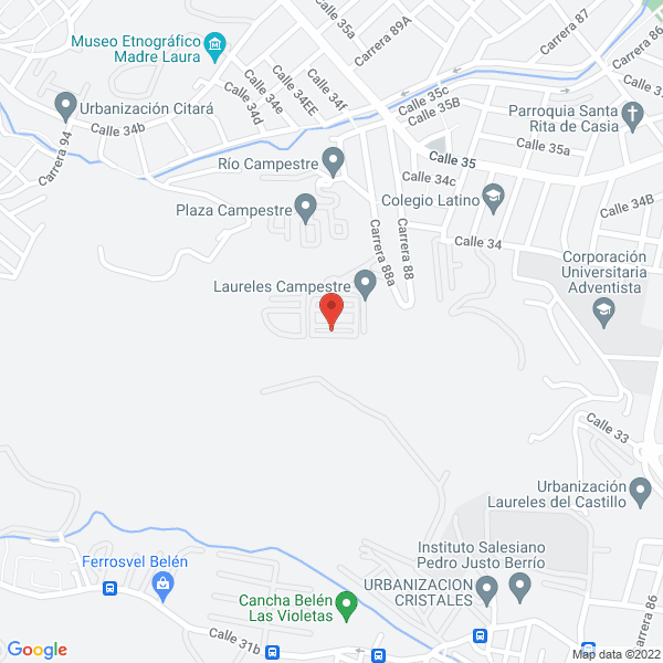 Map of Red Servicios Total Sas