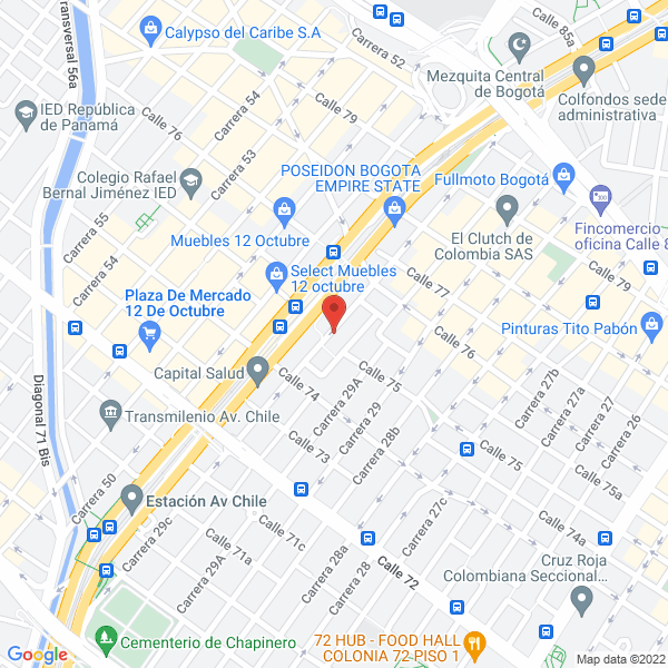 Map of Geeksify S.A.S.