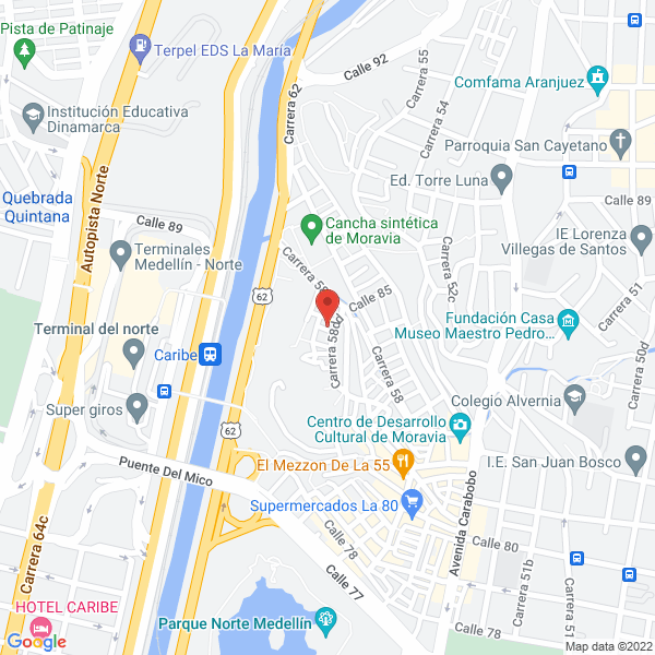 Map of Interpharmas Colombia Sas