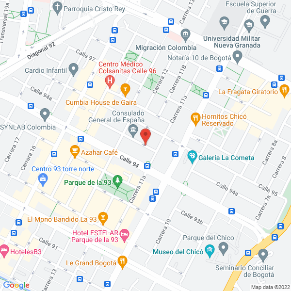 Map of Bordones S.A.S.