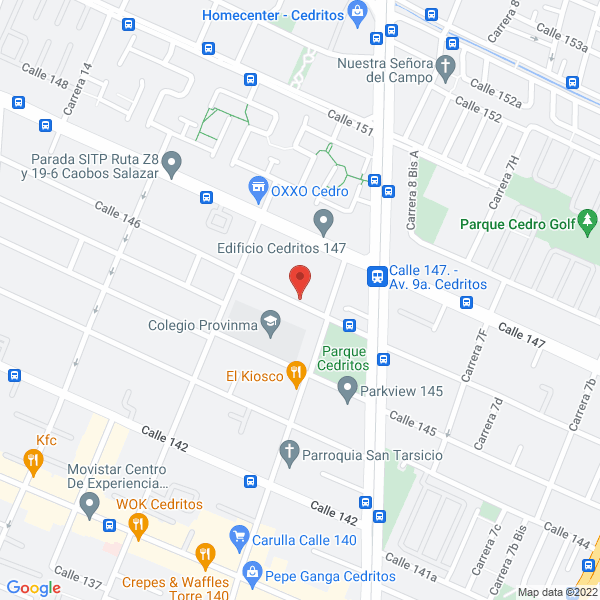 Map of C C Autopartes S.A.S.