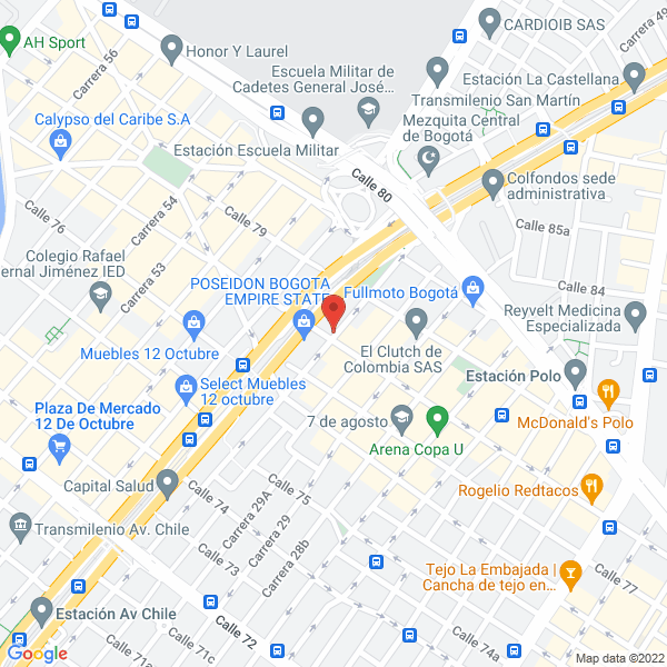 Map of Muebles Jorge Bautista S.A.S.
