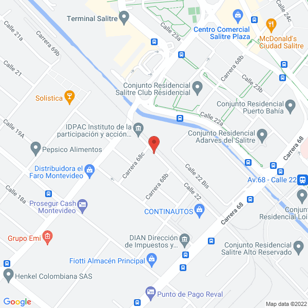 Map of Empresa Distribuidora Y Comercializadora De Energía Y Gas Natural S.A.