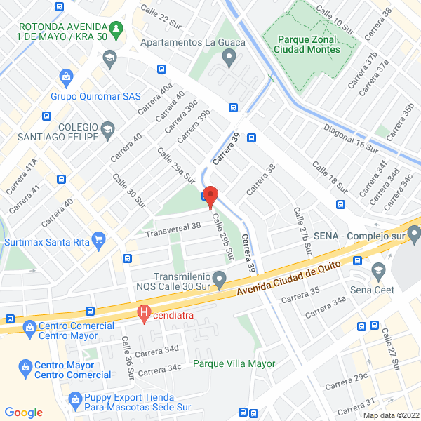 Map of Becksmart S.A.S.