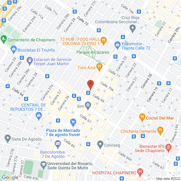 Map of Nipon Honda S.A.S.