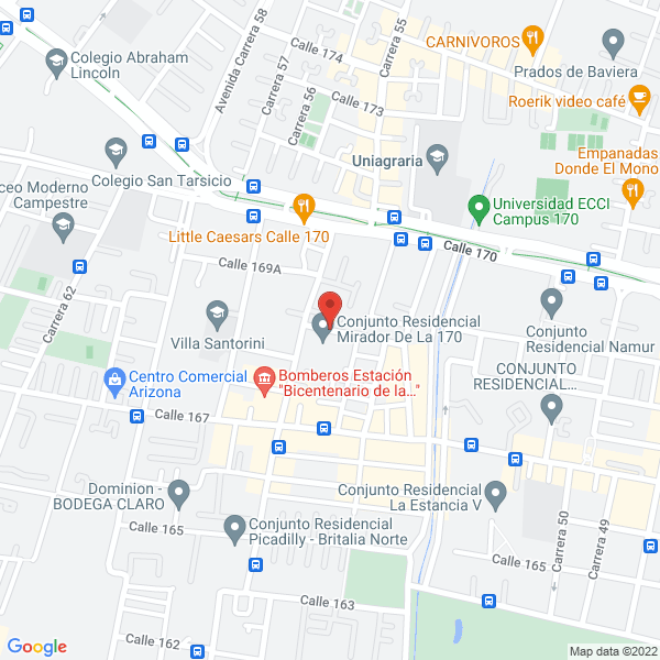 Map of Alemania Faster Food S.A.S.