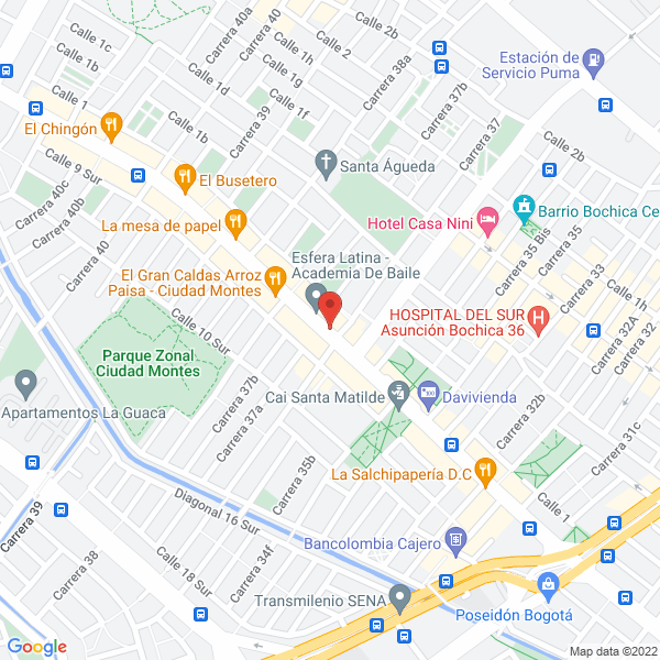 Map of Comercializadora Industrial Jd Eu