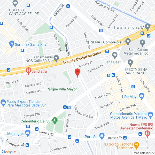 Map of Ar Servicios Integrales S.A.S.