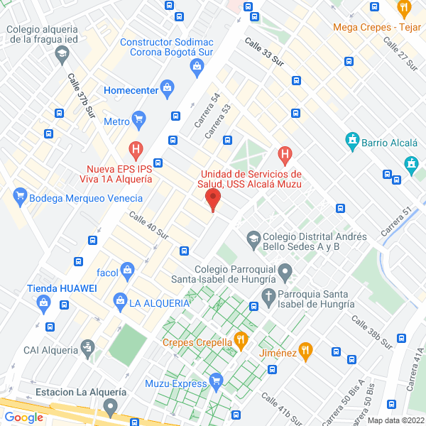 Map of Hersofi S.A.S.