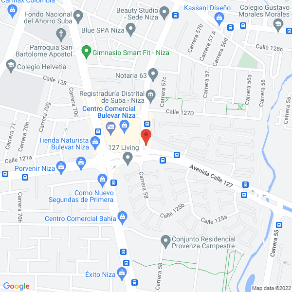 Map of Grupo Tekoa S.A.S.