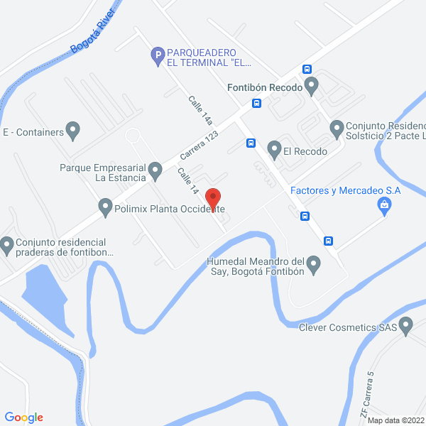 Map of H.S.C. De Nariño Ingeniería S.A.S