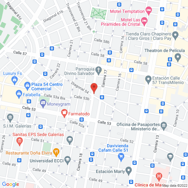 Map of Editorial La Ilustroteca S.A.S.
