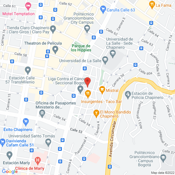 Map of Adelm S.A.S.