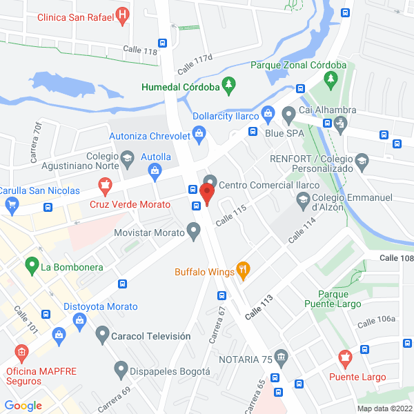 Map of Grupo Cdr S.A.S.