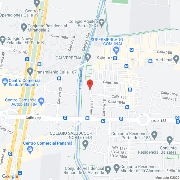 Map of Transportes Lobar S.A.S.