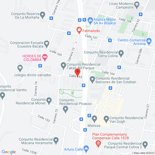 Map of Llantas Y Soluciones S.A.S.