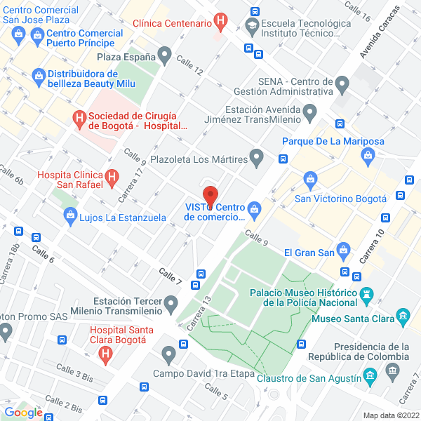Map of Donatien S.A.S.