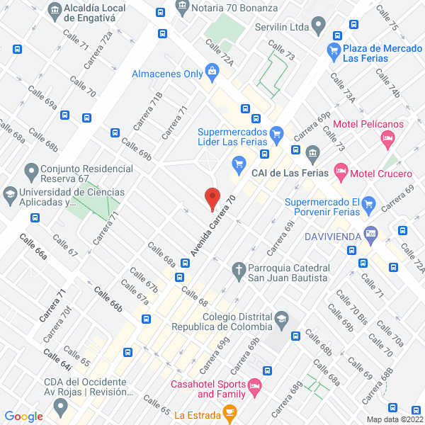 Map of Nueva Era Automotriz S.C.S
