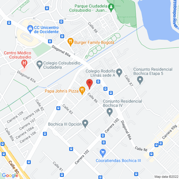 Map of Meats Gourmet S.A.S.