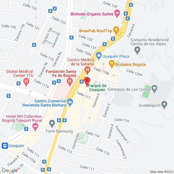 Map of Grupo Gimane S.A.S.