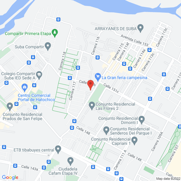 Map of Transportes Lupor S.A.S.