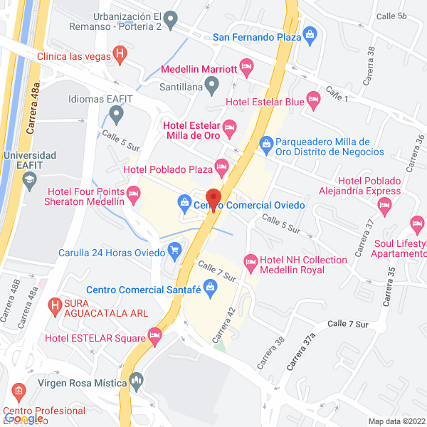 Map of Los Dinos S.A.S.