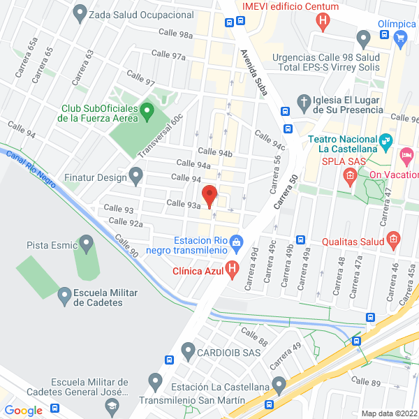 Map of Escarola S.A.S.