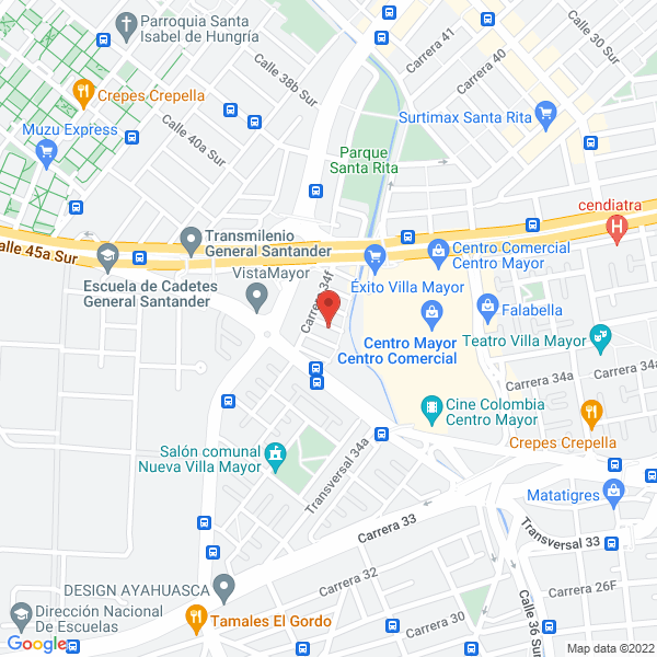 Map of Amoc Arte & Saber S.A.S.