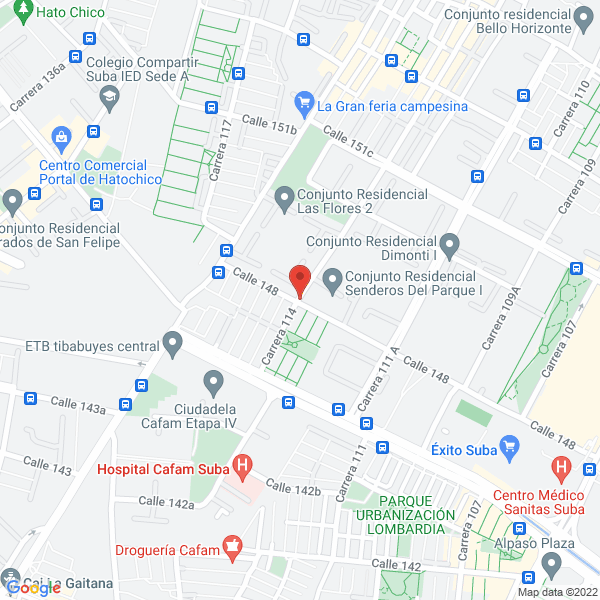 Map of A Casa Su Conductor Elegido S.A.S.